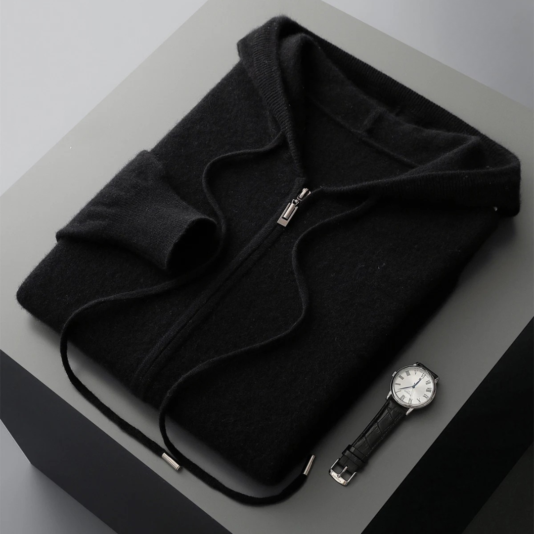 Wealden Cashmere Zip Hoodie