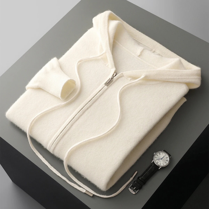 Wealden Cashmere Zip Hoodie