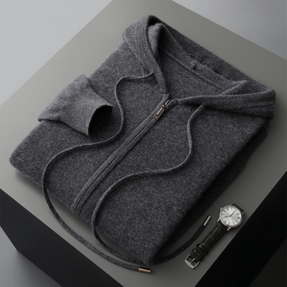 Wealden Cashmere Zip Hoodie