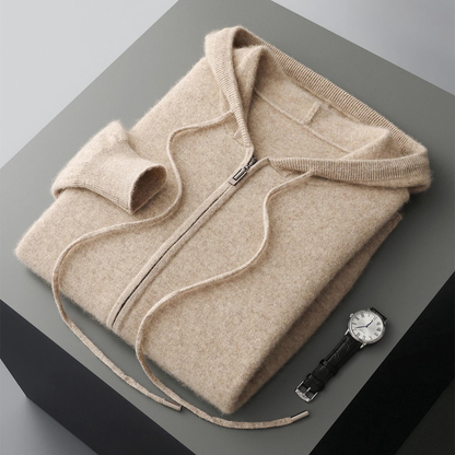 Wealden Cashmere Zip Hoodie