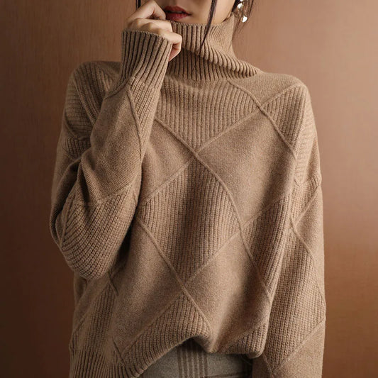 Lavinia Ribbed Turtleneck