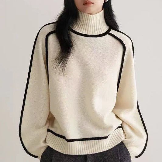 Violette High-Neck Knit