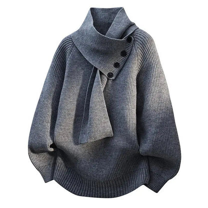 Laurianne Scarf-Neck Knit