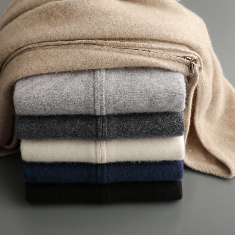 Wealden Cashmere Zip Hoodie