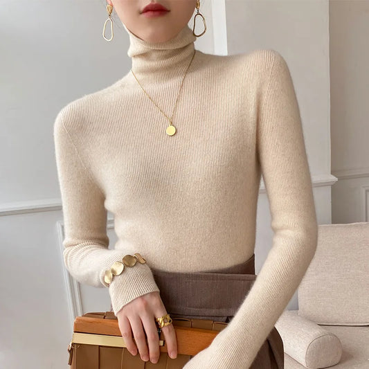 Annalise Cashmere Turtleneck