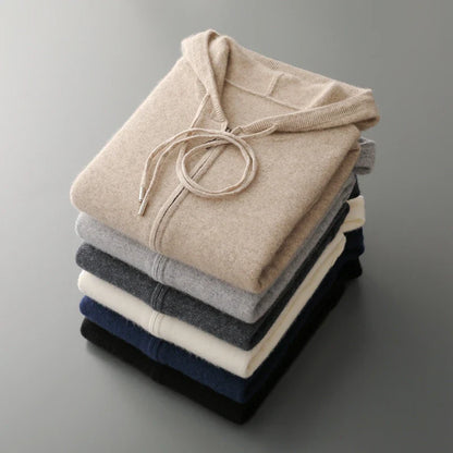 Wealden Cashmere Zip Hoodie