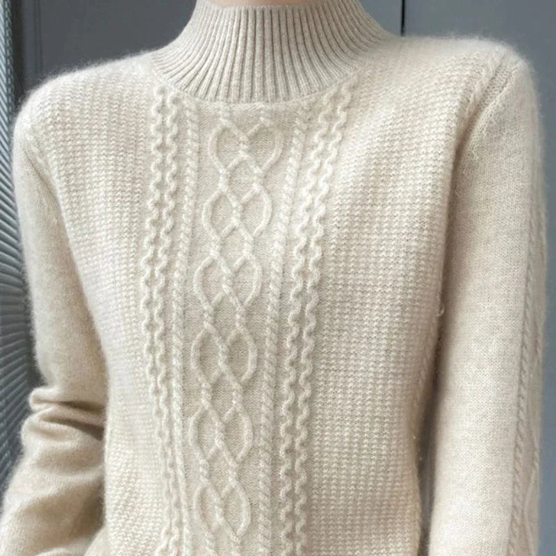 Clarisse Wool Turtleneck