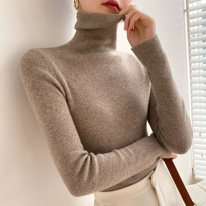 Annalise Cashmere Turtleneck