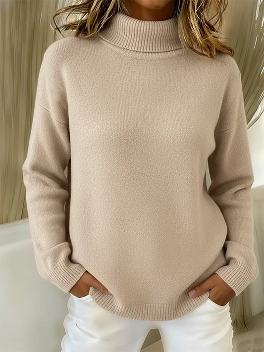 Camellia Turtleneck