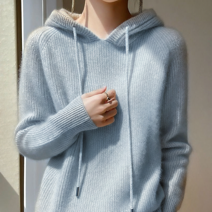 Coralie Cashmere Cloud Hoodie