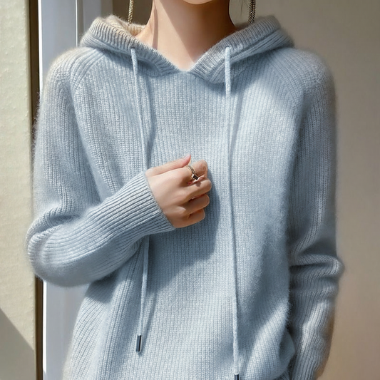 Coralie Cashmere Cloud Hoodie